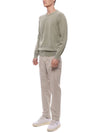 Garment-Dyed Leisure Fit Straight Pants Beige - BRUNELLO CUCINELLI - BALAAN 5