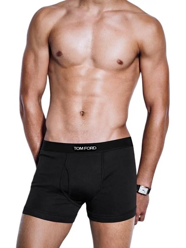 Boxer men's briefs underwear black gray 2 piece set T4XC3 008 - TOM FORD - BALAAN 7
