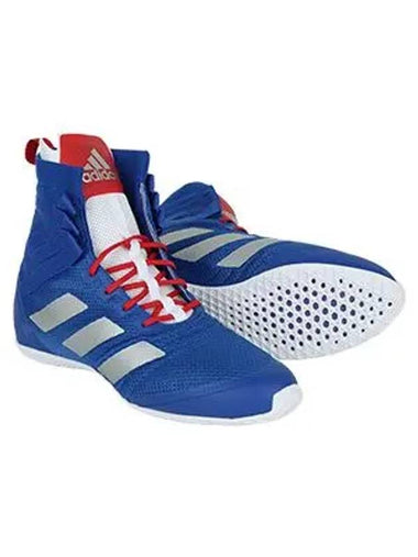 Boxing Speedex 18 High Top Sneakers Blue - ADIDAS - BALAAN 1