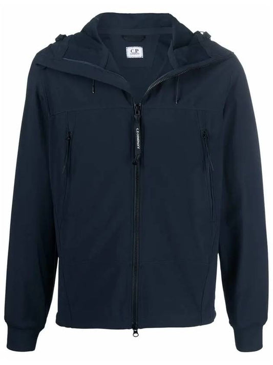 Goggles Hood Zip-Up Windbreaker Navy - CP COMPANY - BALAAN 2