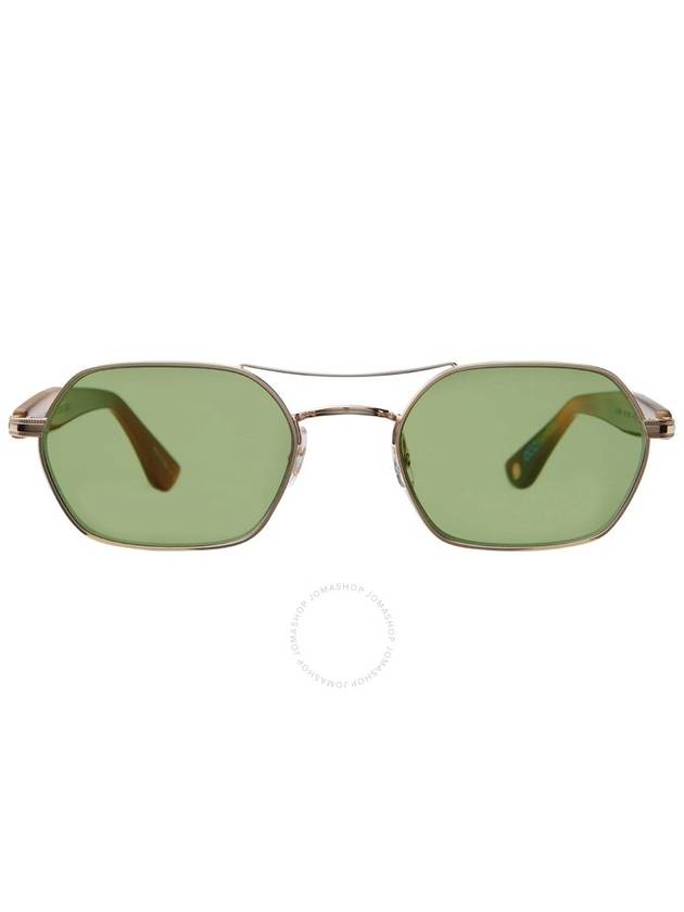 Garrett Leight GOLDIE SUN Palm Geometric Sunglasses 4064 G-BIO BTO/PALM 50 - GARRETT LEIGHT - BALAAN 1