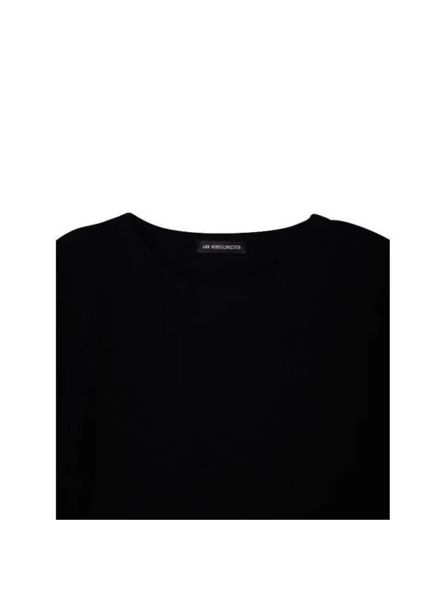 KELLY Drop Shoulder Strap T Shirt 2301WJSW11FA185 099 - ANN DEMEULEMEESTER - BALAAN 5