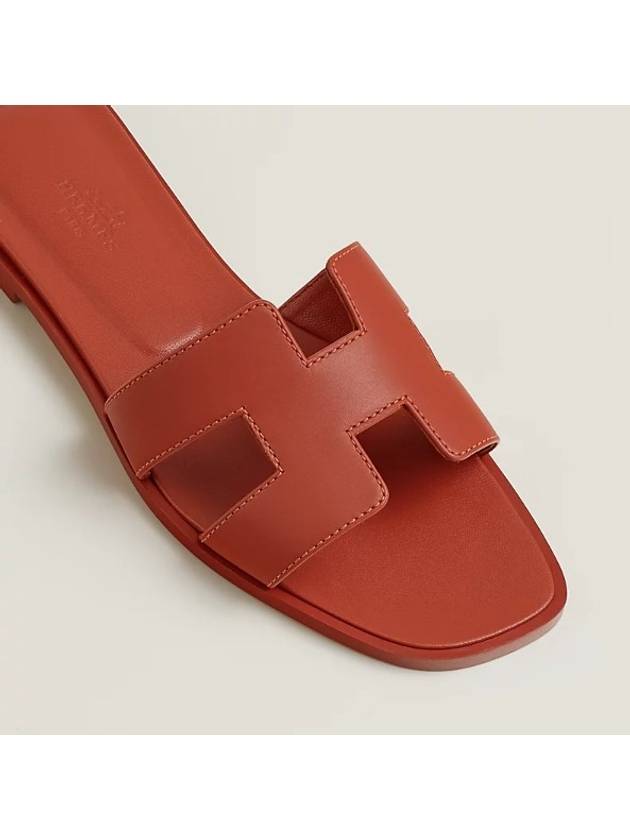 Women s Oran Slippers H202230Z GS370 - HERMES - BALAAN 4