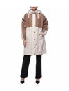 Women's Monili Hooded Long Jacket AMB5749558P CQ756 22F - BRUNELLO CUCINELLI - BALAAN 3