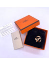 Women s Mini Trio Twirling Scarf Ring Gold H603653S - HERMES - BALAAN 1