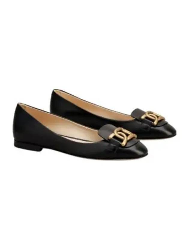 Kate Leather Ballerina Black - TOD'S - BALAAN 2