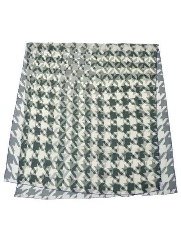 houndstooth silk scarf men - BURBERRY - BALAAN 1