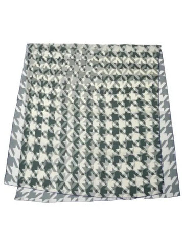 houndstooth silk scarf men - BURBERRY - BALAAN 1