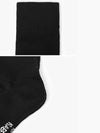 Siloki Logo Socks Black - ISABEL MARANT - BALAAN 4