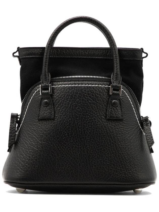 5AC Classique Micro Tote Bag Black - MAISON MARGIELA - BALAAN 5