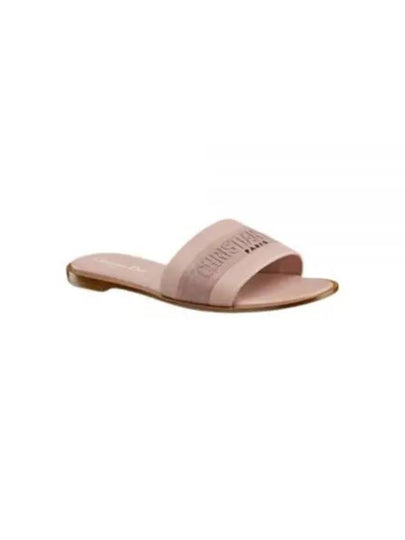 Dway Calfskin Slippers Nude - DIOR - BALAAN 2