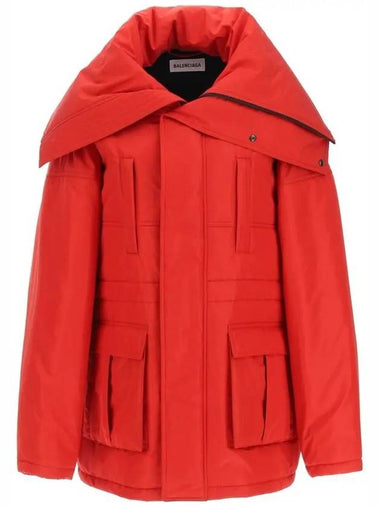 CB Technical Parka Red - BALENCIAGA - BALAAN 1