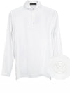 Ice Nylon Sun Golf PK Long Sleeve T-Shirt White - G/FORE - BALAAN 2