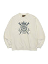 Heritage Emblem Logo Sweatshirts Ivory - OGARP - BALAAN 1