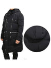 Back Logo Button Down Jacket Black - BALMAIN - BALAAN 2