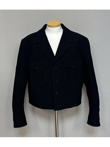 Kyle military wool blend jacket 105 - RECTO - BALAAN 1