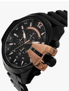 Mega Chief Chronograph 51mm Stainless Steel Watch Black - DIESEL - BALAAN.