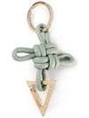 Triangle Nappa Key Holder Green - BOTTEGA VENETA - BALAAN 2