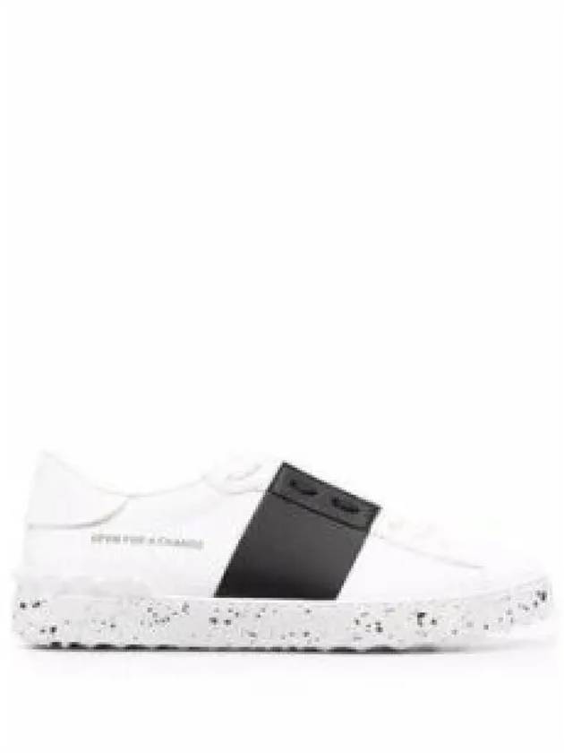 VALENTINO untitled panel detail low-top sneakers white XY2S0830 PUD A01 - VALENTINO - BALAAN