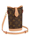 Fold Me Monogram Pouch Bag Brown - LOUIS VUITTON - BALAAN 2