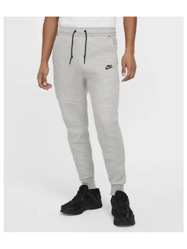 Tech Fleece Jogger Track Pants Dark Grey Heather - NIKE - BALAAN 1