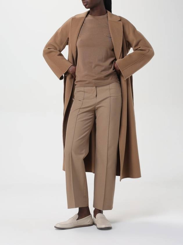 Esturian virgin wool coat - S MAX MARA - BALAAN 4