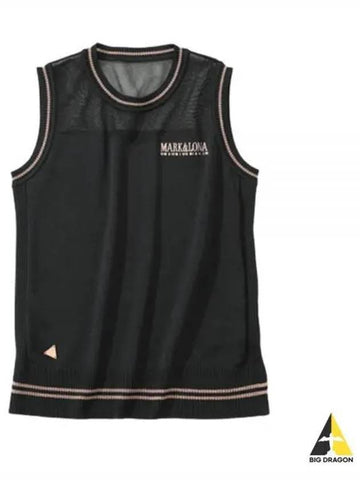 Golf Wear Women s Vest MCW 2A AB50 BLACK - MARK & LONA - BALAAN 1