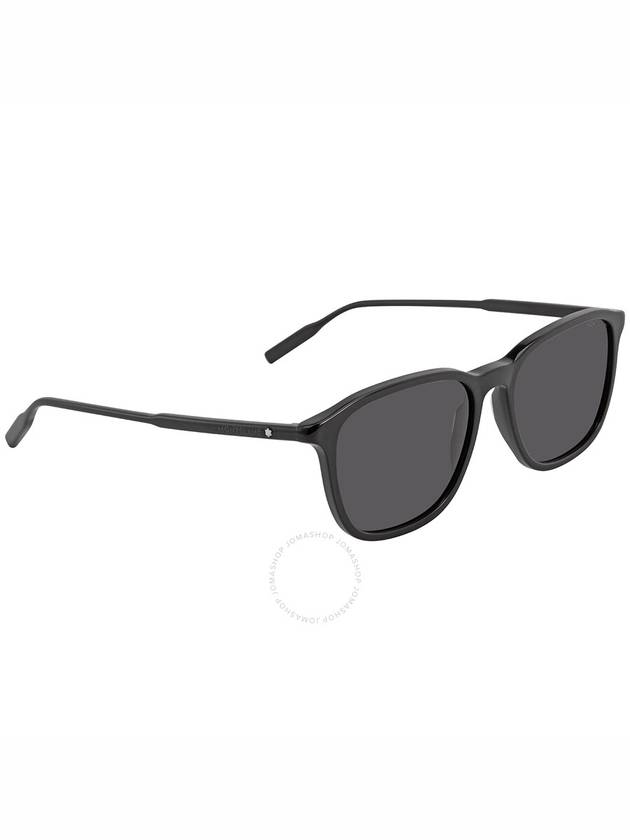 Montblanc Grey Square Men's Sunglasses MB0082S 001 53 - MONTBLANC - BALAAN 3