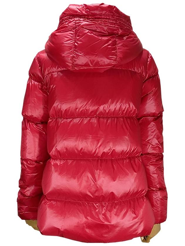 SERITTE Hooded Short Padding Red - MONCLER - BALAAN 4