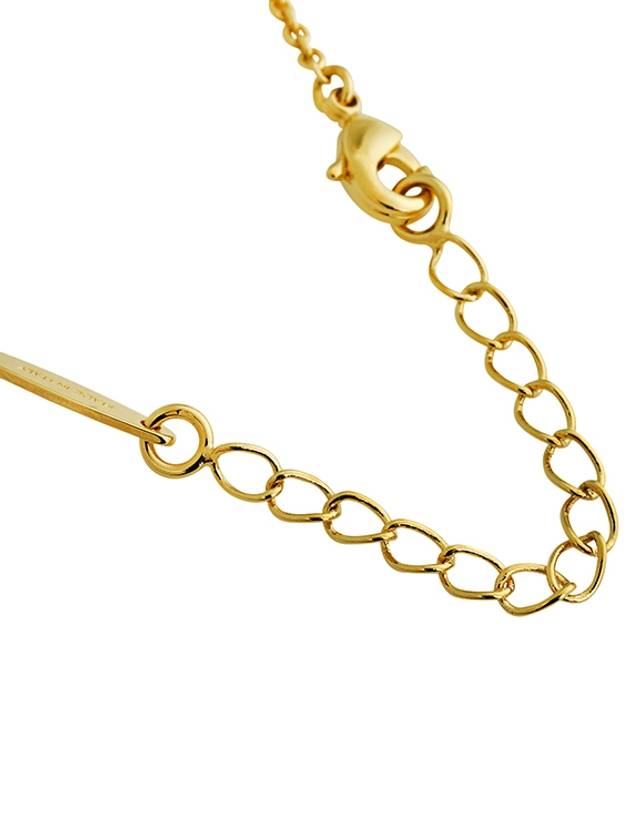 Gancini Crystals Necklace Gold - SALVATORE FERRAGAMO - BALAAN 4