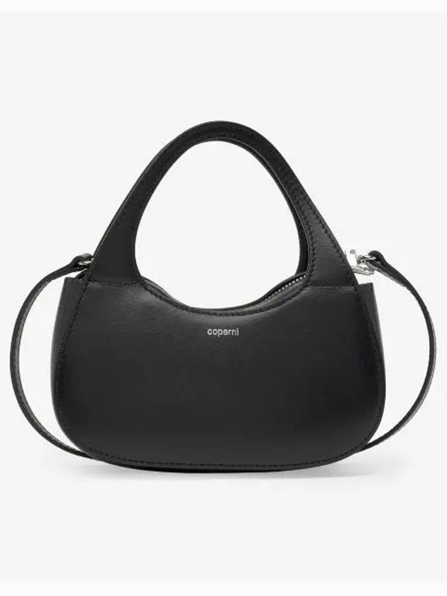 Refurbished Micro Baguette Swipe Shoulder Bag Black COPP21BA17405BLACK - COPERNI - BALAAN 1