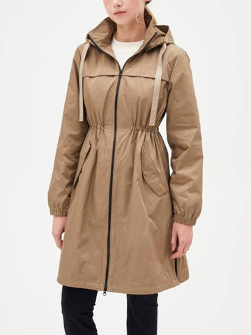 Melissa Long Windbreaker Beige - DUVETICA - BALAAN 1