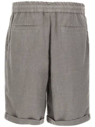 Brunello Cucinelli Linen Bermuda Shorts - BRUNELLO CUCINELLI - BALAAN 2