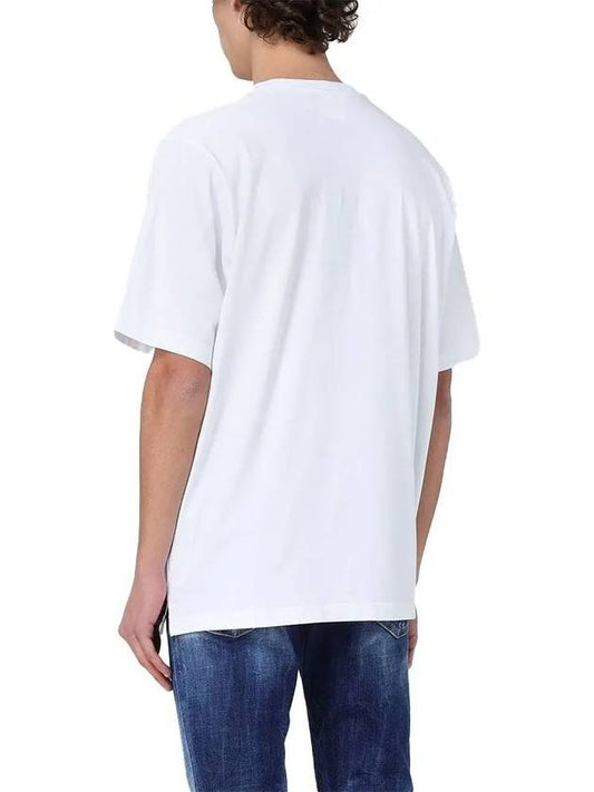 Logo Cotton T Shirt S71GD1424 D20020 100 - DSQUARED2 - BALAAN 2