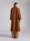 Max Mara LUDMILLA Labro 003 Tobacco Cashmere Coat 21016051 IT34 IT36 IT40 - MAX MARA - BALAAN 4