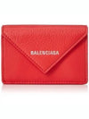 Papier Mini Half Wallet Red - BALENCIAGA - BALAAN 2