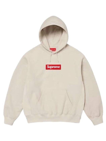 Box Logo Hoodie Stone - SUPREME - BALAAN 1