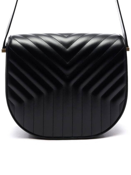 Joan Satchel Quilted Shoulder Bag Black - SAINT LAURENT - BALAAN 2