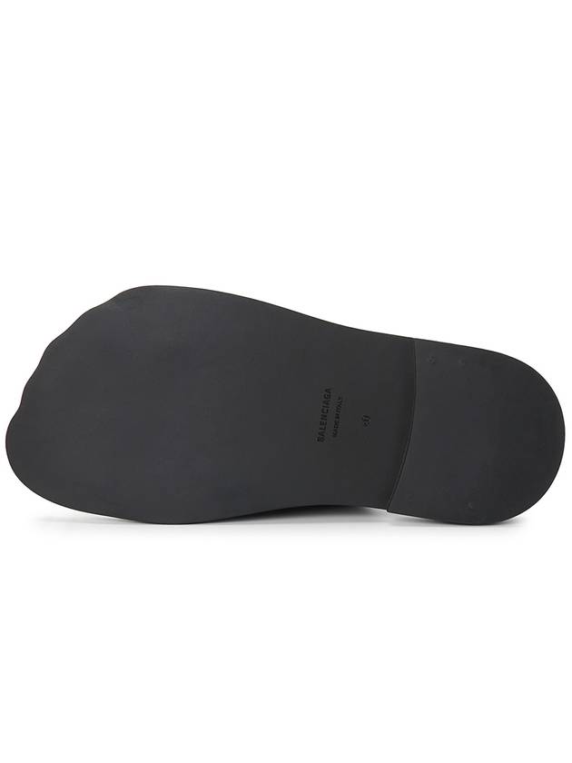 Leather Slippers Black - BALENCIAGA - BALAAN 3