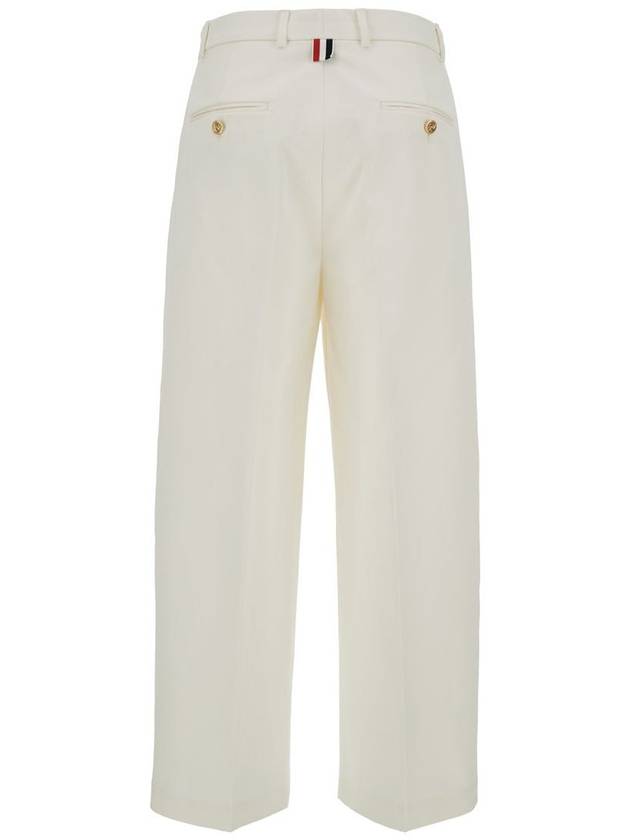 FTC482U F0576 100 Trousers - THOM BROWNE - BALAAN 3