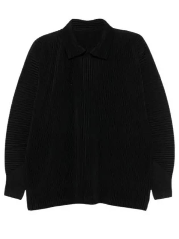 MC October Polo Shirt Black - ISSEY MIYAKE - BALAAN 2