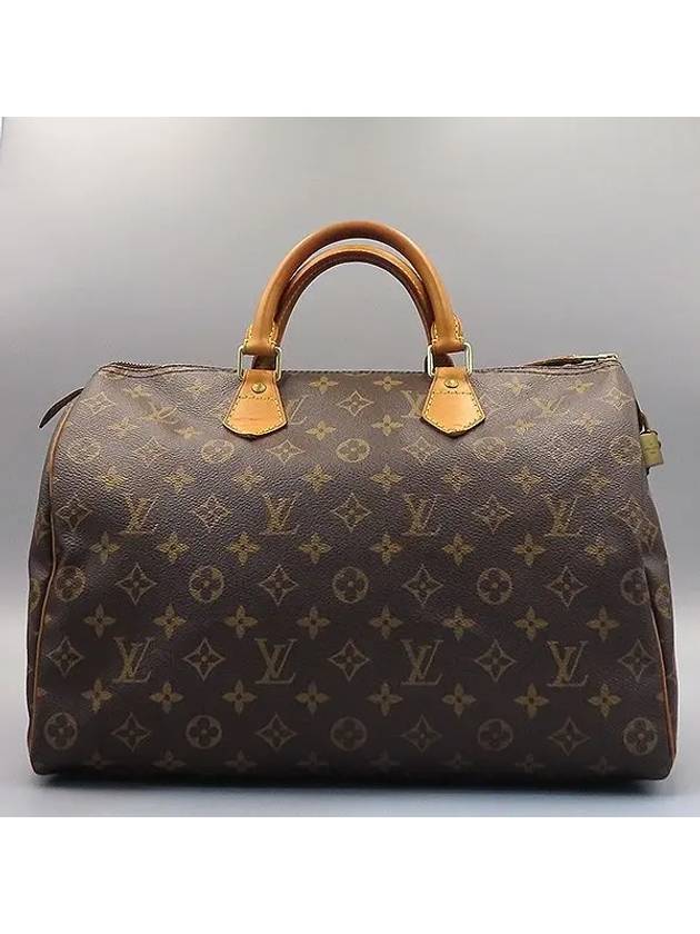 M41524 Monogram Canvas Speedy 35 Tote Bag - LOUIS VUITTON - BALAAN 1