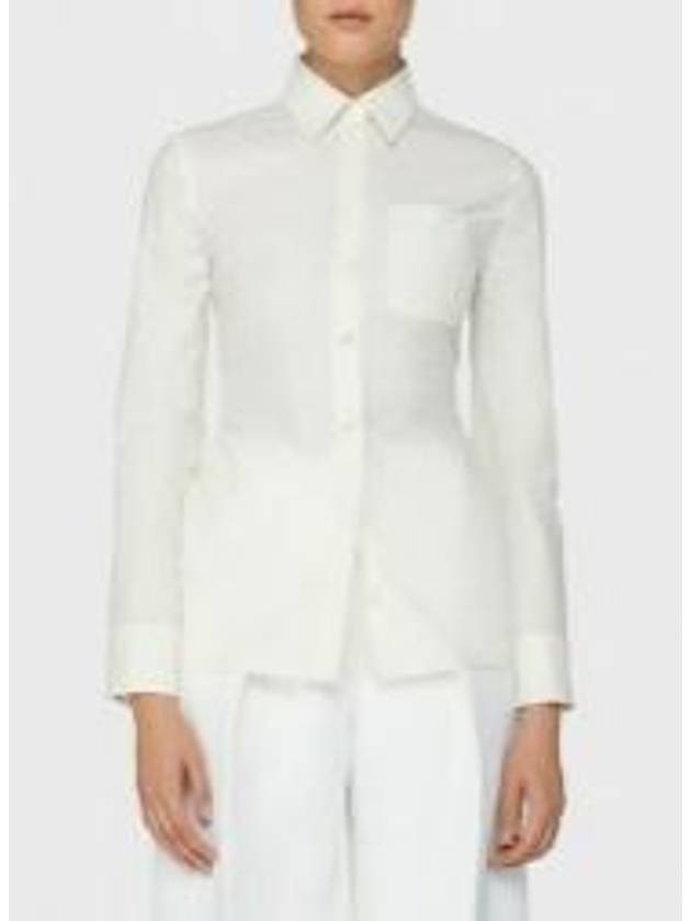 La Chemise De Single Pocket Fit Shirt White - JACQUEMUS - BALAAN 1