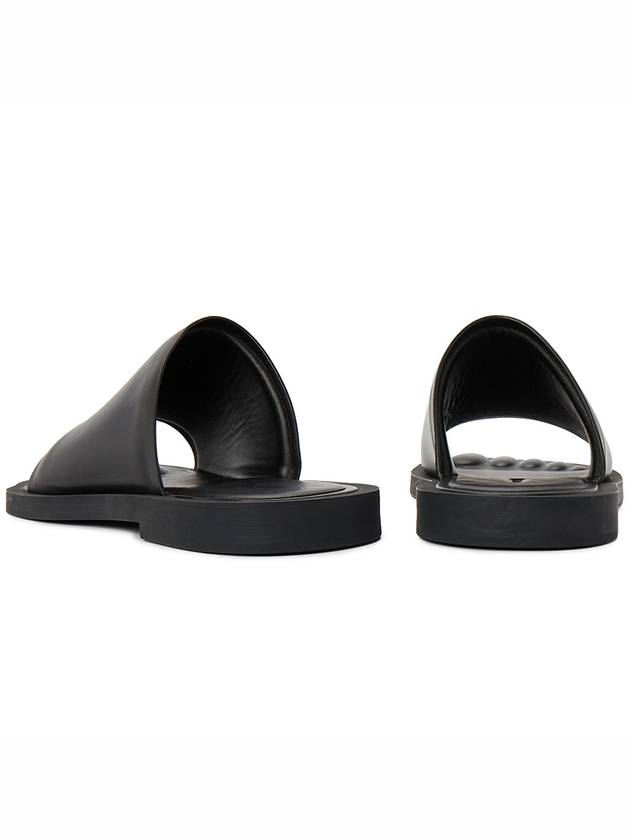 Leather Slippers Black - BALENCIAGA - BALAAN 4