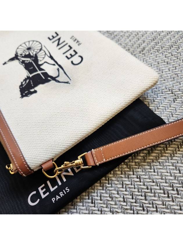 carriage strap clutch bag - CELINE - BALAAN 4