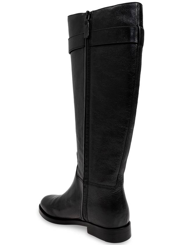 Tory Burch Leather Boots, Women's, Black - TORY BURCH - BALAAN 5