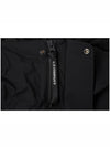 Logo Print Hooded Down Parka Black - CP COMPANY - BALAAN 5