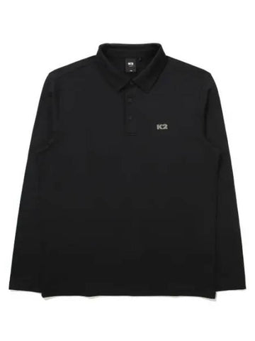 K2 BOOST Basic Polo T shirt Black - KATE - BALAAN 1