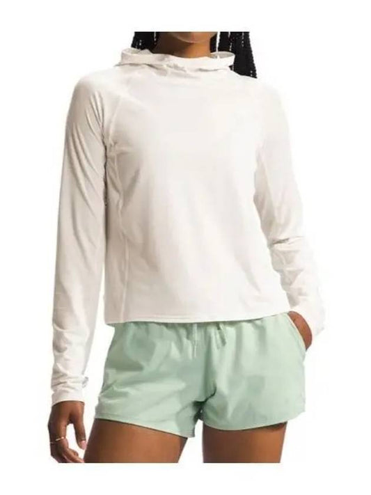 Women's Adventure Sun Hoodie White - THE NORTH FACE - BALAAN 2