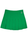 Tennis Pleated Skirt Green - TRIMERE - BALAAN 4